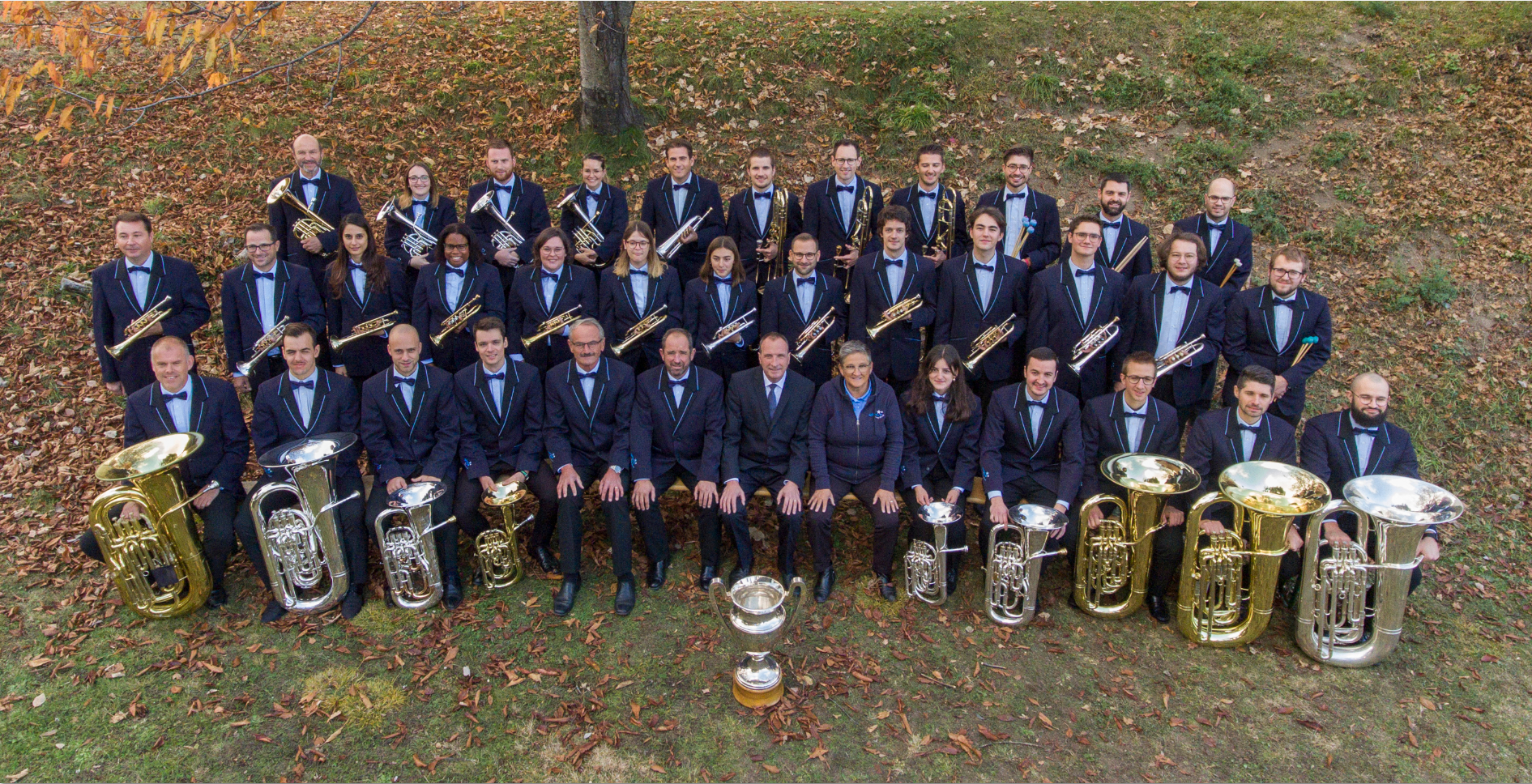 Le Valaisia Brass Band saison 2021-2022 © DEPREZphoto cransmontana